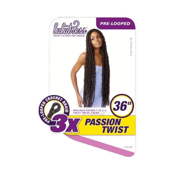 LULUTRESS PRE-LOOPED CROCHET 3X PASSION TWIST 36" - [SBL3PT36] - Image 5