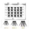 VLUXE BY IENVY EXTENDED FAUX MINK CLUSTER LASHES #03- [VE03] - Image 2
