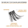 VLUXE BY IENVY EXTENDED FAUX MINK CLUSTER LASHES #03- [VE03] - Image 3