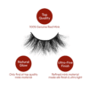 VLUXE BY IENVY IMPERIAL MINK COLLECTION EYELASHES #04 ELIZABETH- [VIP04] - Image 4