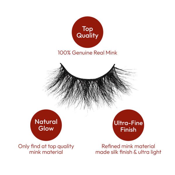 VLUXE BY IENVY IMPERIAL MINK COLLECTION EYELASHES #04 ELIZABETH- [VIP04] - Image 4