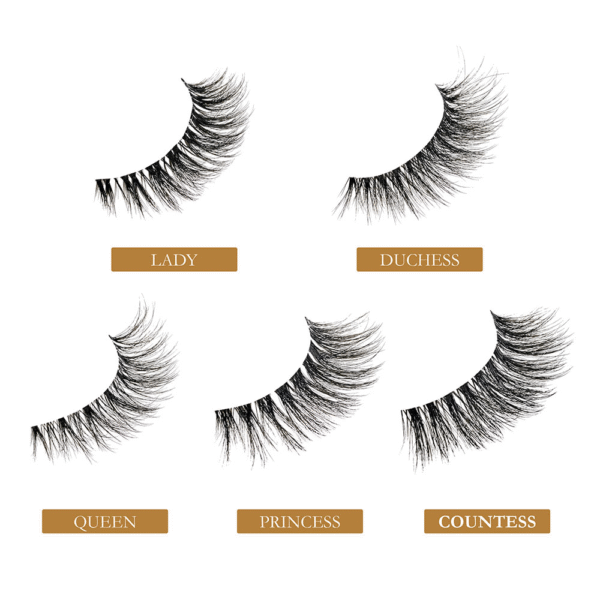 VLUXE BY IENVY ROYAL SILK COLLECTION EYELASHES #01 LADY- [VRS01] - Image 6