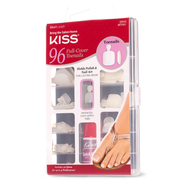KISS 96 FULL COVER TOENAILS [96TN01]