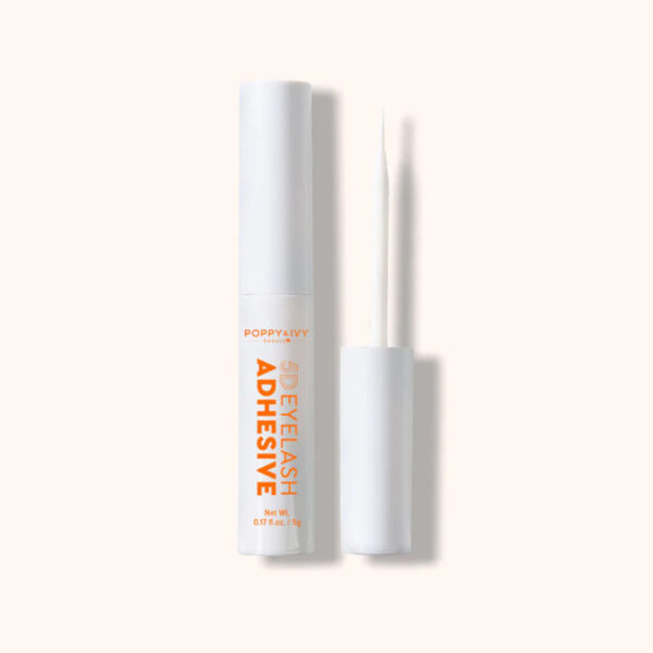 POPPY & IVY 5D BRUSH ON LATEX EYELASH ADHESIVE - CLEAR [EGLA07] - Image 2