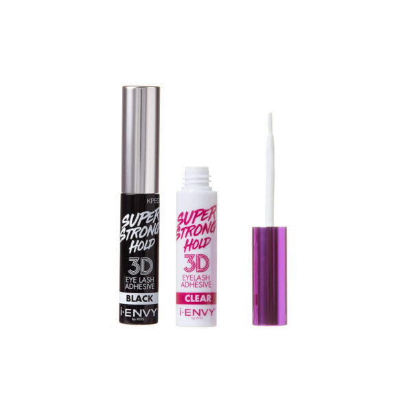KISS I ENVY  BRUSH ON SUPER STRONG HOLD 3D STRIP LASH ADHESIVE  [KPEG14N] - Image 2