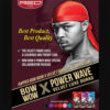 RED BY KISS BOW WOW EDITION VELVET LUXE POWER WAVE DURAG [HD72] - Image 9