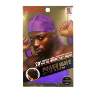 RED BY KISS POWER WAVE SILKY SATIN DURAG [HD13]